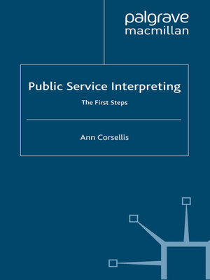 cover image of Public Service Interpreting